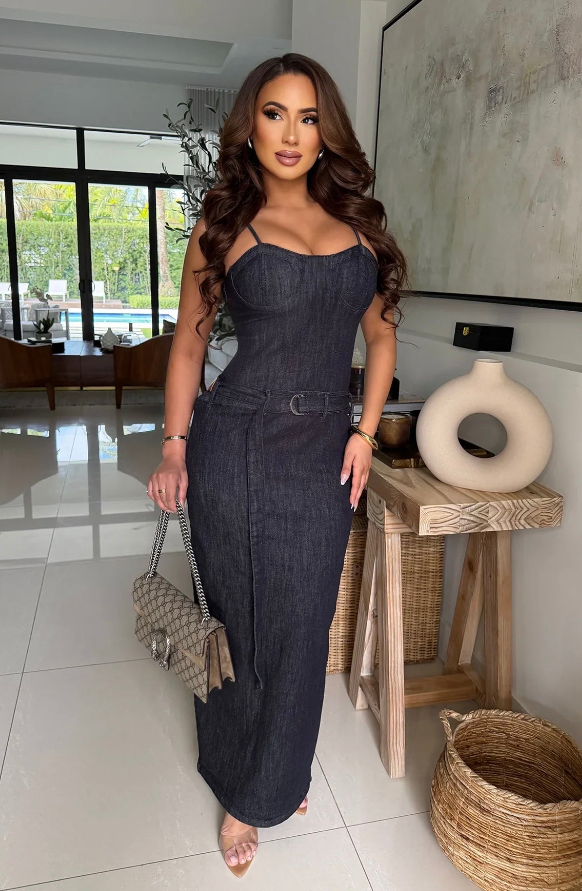 Dark Denim Dress