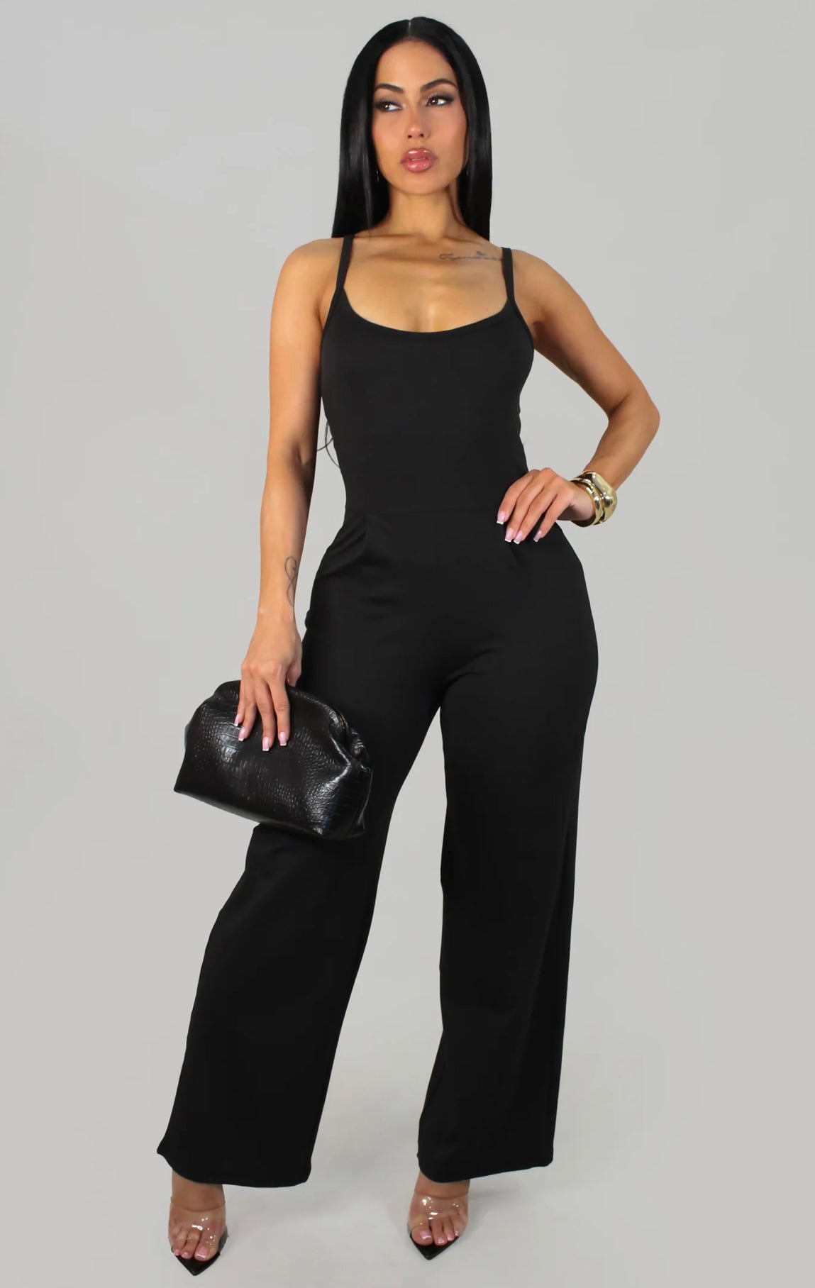 “The Classic” Black Jumpsuit