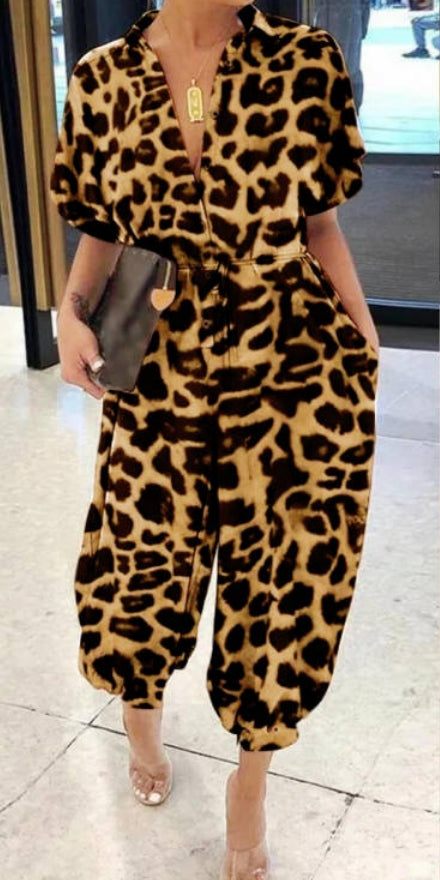 Leopard Jumpsuit