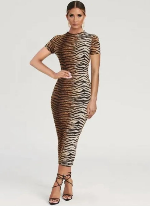 Tiger Stripe Dress